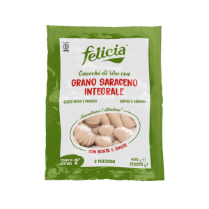 FELICIA GNOCCHI DI RISO CON GRANO SARACENO INTEGRALE 400 GR