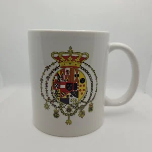 TAZZA REGNO DELLE DUE SICILIE SENZA SCRITTA SFONDO BIANCO