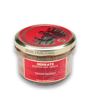 Tonno Bianco in olio di oliva  vaso gr. 167 – Serrats